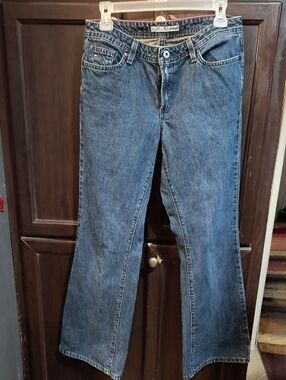 Women's TOMMY HILFIGER Boot Cut Denim Jeans in Washed Blue - Tommy Hilfiger 8